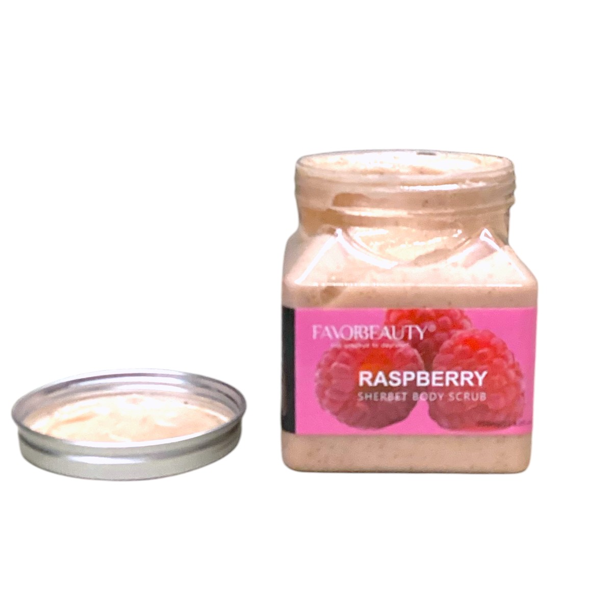 TARRO EXFOLIANTE FACIAL Y CORPORAL FRAMBUESA