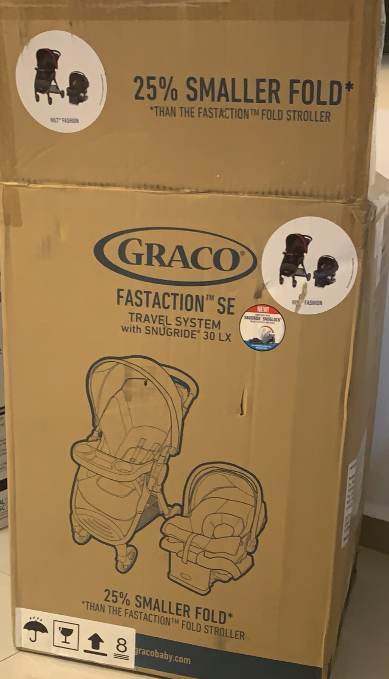 Carriola Graco Fast Action SE Travel System