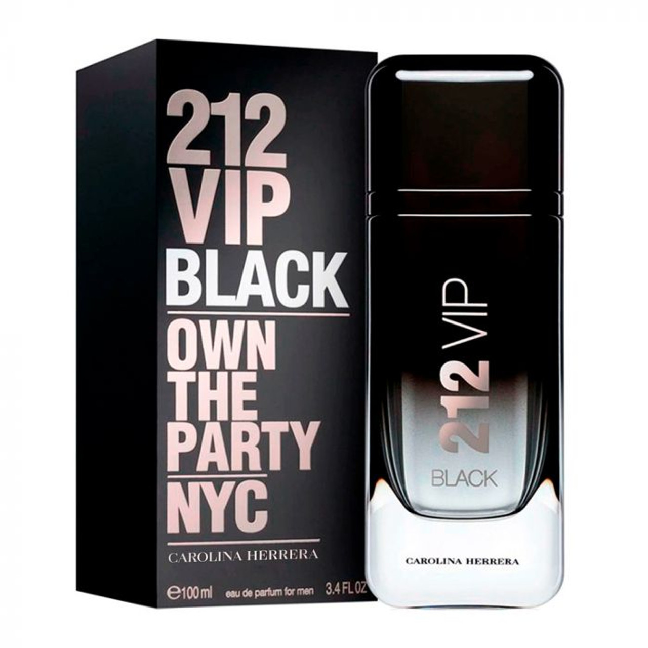Perfume de hombre Carolina Herrera 212 Vip Black 100 ml agua de perfume