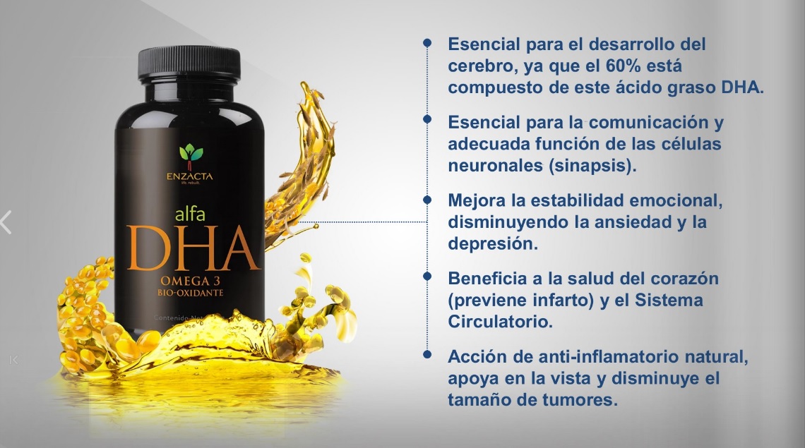 Alfa DHA 60 tomas ENZACTA