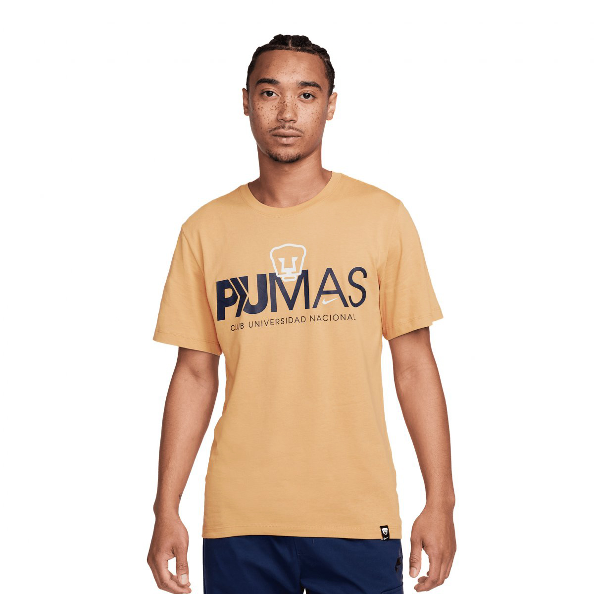 Playera Nike Hombre Pumas UNAM Club Universidad - Talla Mediana