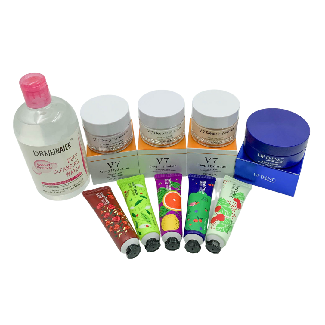 Skin Care Kit Antienvejecimiento Humectante OFERTA 2 X 1 + 1 Paq. de Cremas GRATIS 