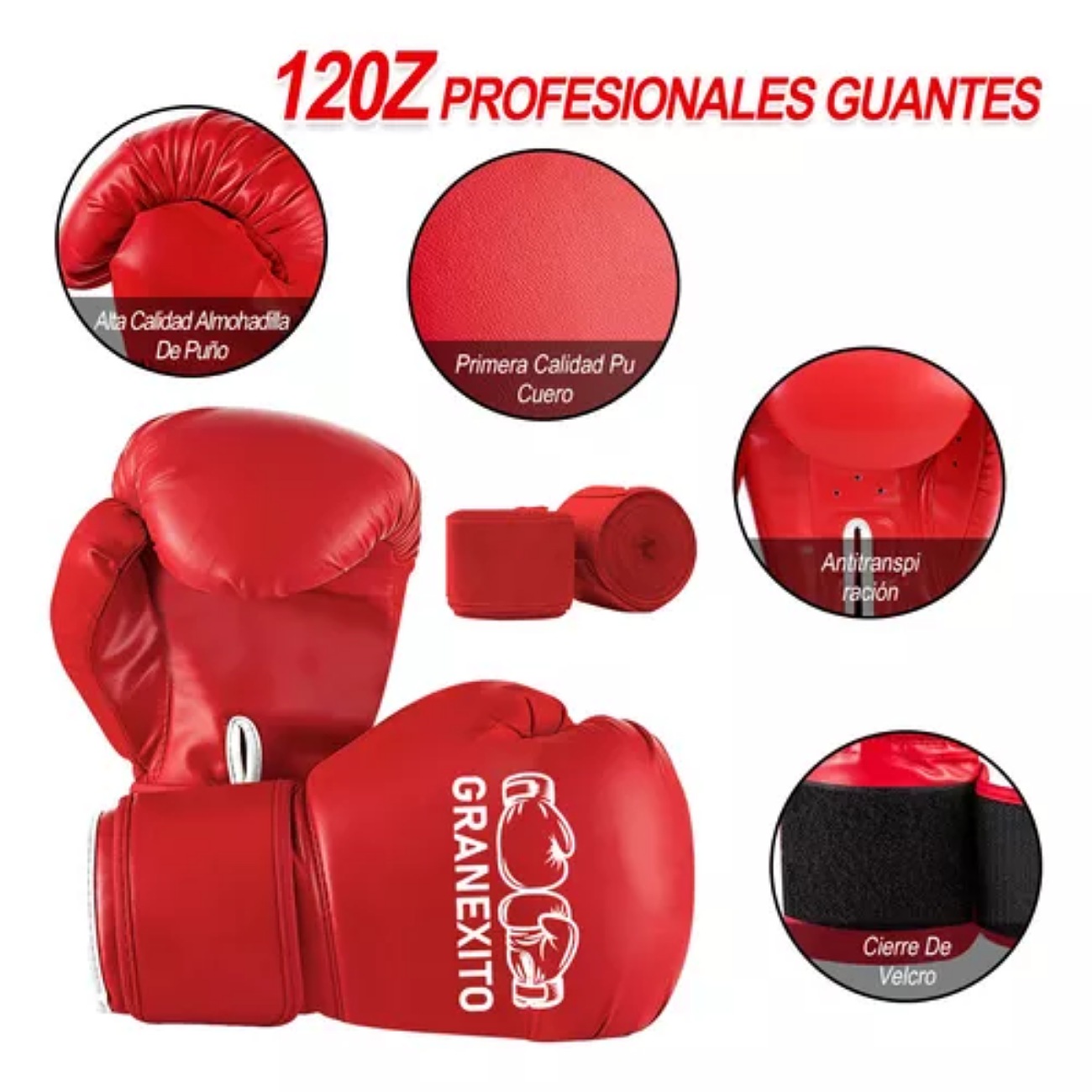 Saco Bolsa Boxeo 1.2m Premium Pu Saco De Boxeo Deportivo Kit