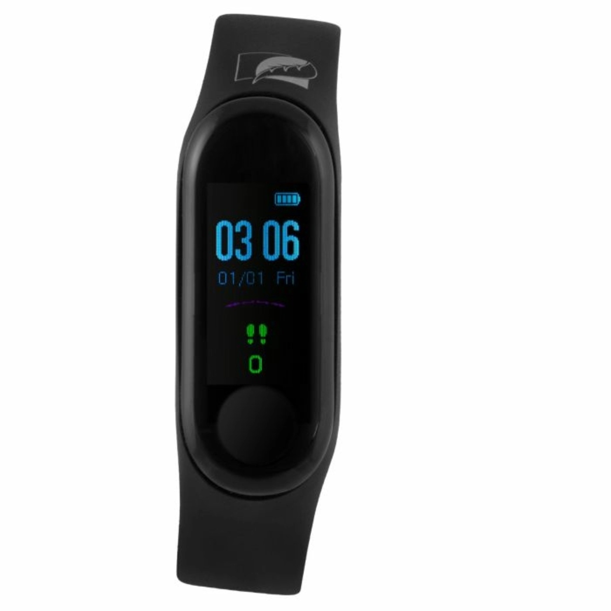 Pulsera Band Fitness Green Leaf GFB-2020BK Bluetooth Negro ENDY1