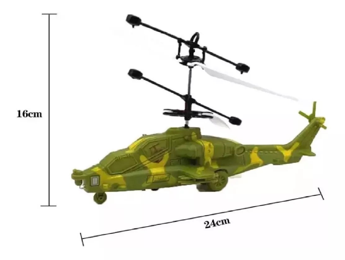 Helicóptero Pc-519 Pcx Vuela Por Inducción Juguete.