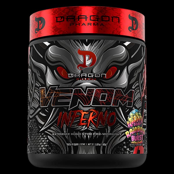 Venom Inferno Dragon Pharma 40 serv Rainbow Burst.
