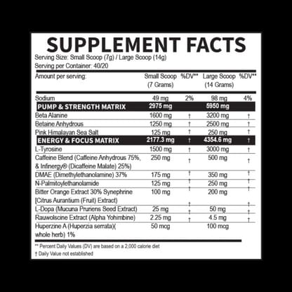 Venom Inferno Dragon Pharma 40 serv Rainbow Burst.