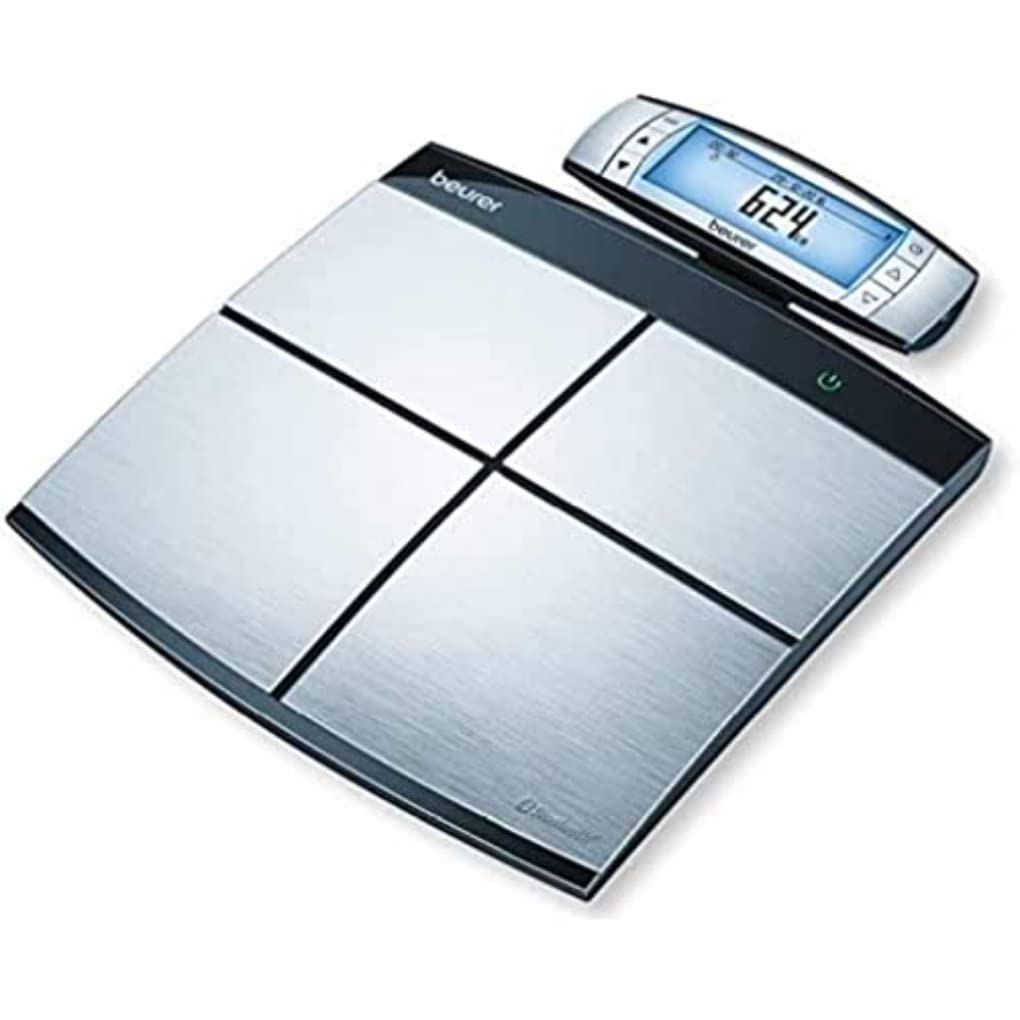 Beurer BF105 - Báscula Diagnóstica de Cuerpo Completo con Bluetooth y 8 Electrodos para una Mayor Exactitud.