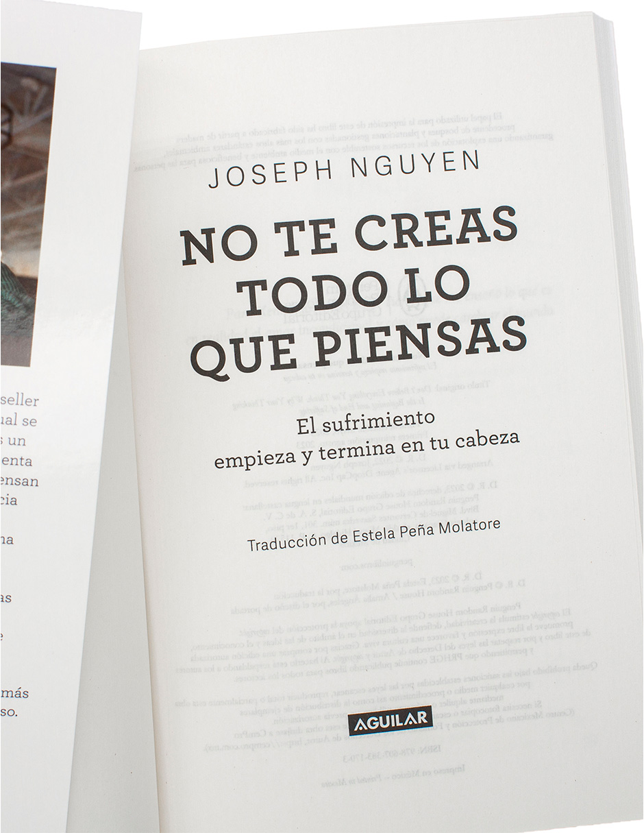 No te creas todo lo que piensas