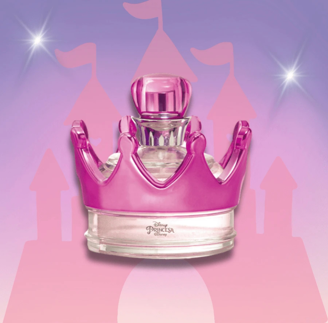 PRINCESAS DISNEY PERFUME FRAGANCIA INFANTIL EN HERMOSO ENVASE CON CORONA AROMA PREFERIDO PARA LAS PRINCESAS DE LA CASA