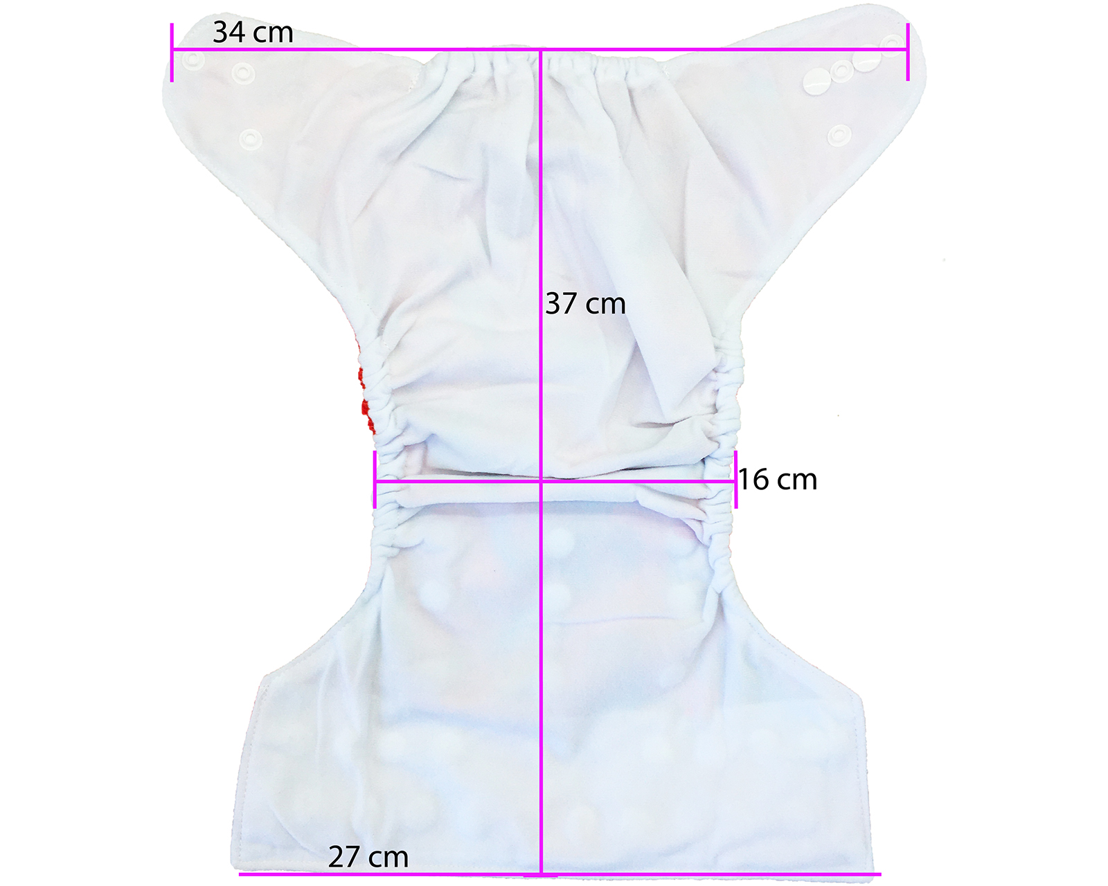 Pañal de tela para bebes ecológico reutilizable más mochila pañalera de regalo ecobaby original.