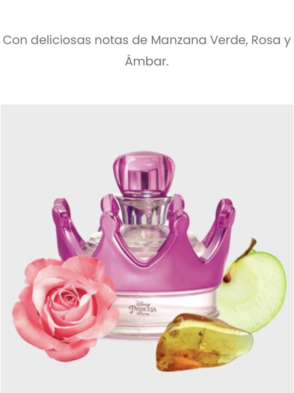 PRINCESAS DISNEY PERFUME FRAGANCIA INFANTIL EN HERMOSO ENVASE CON CORONA AROMA PREFERIDO PARA LAS PRINCESAS DE LA CASA