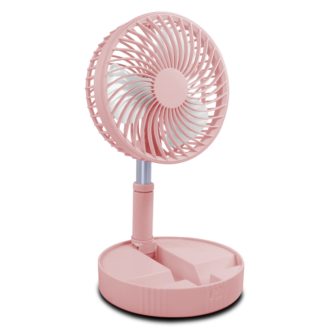 Ventilador De Pedestal Telecopico Recargable con 3000 mAh