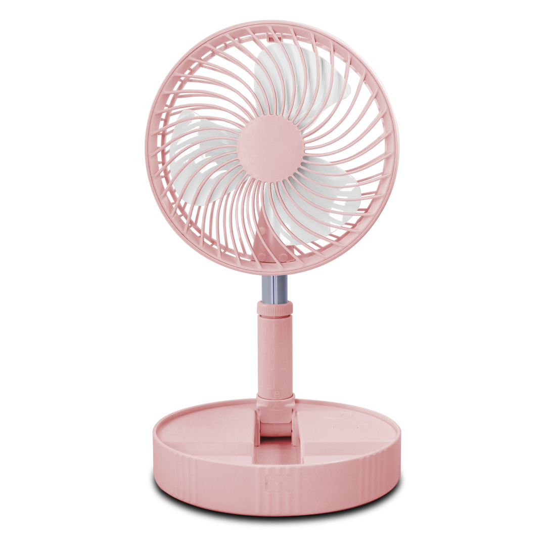Ventilador De Pedestal Telecopico Recargable con 3000 mAh