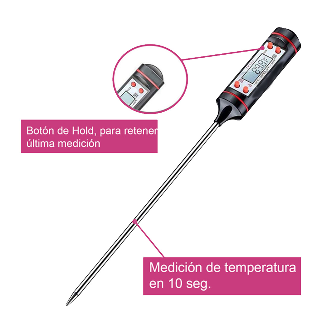 Termometro Digital Cocina Reposteria Chcolate Caramelo