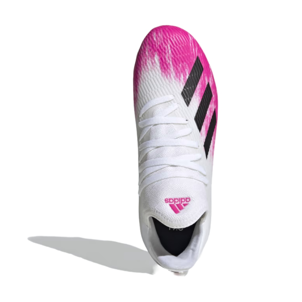 Zapatos de futbol Adidas X 19.3 FG Blanco-Niños EG7150.