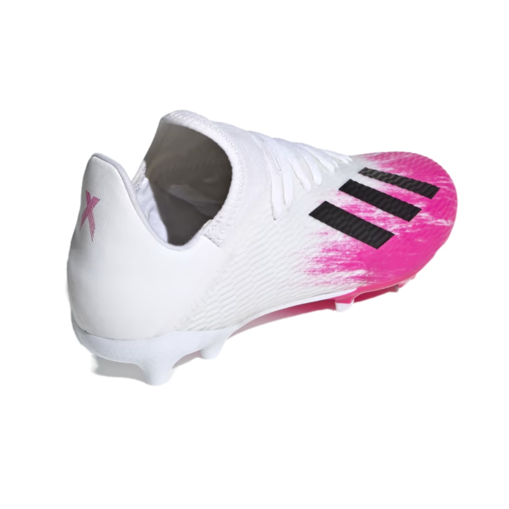 Zapatos de futbol Adidas X 19.3 FG Blanco-Niños EG7150.