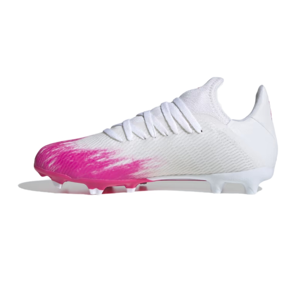 Zapatos de futbol Adidas X 19.3 FG Blanco-Niños EG7150.