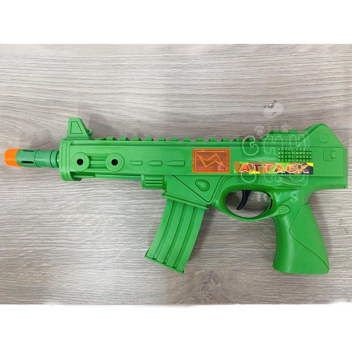 3 Metralleta Militar Camuflaje Fricción Juguete Económico