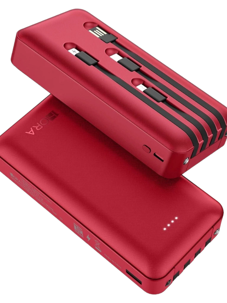 1Hora Power bank 20000 Mah 4 En 1 Cargador Portatil Batería Portátil Pilas Portatiles