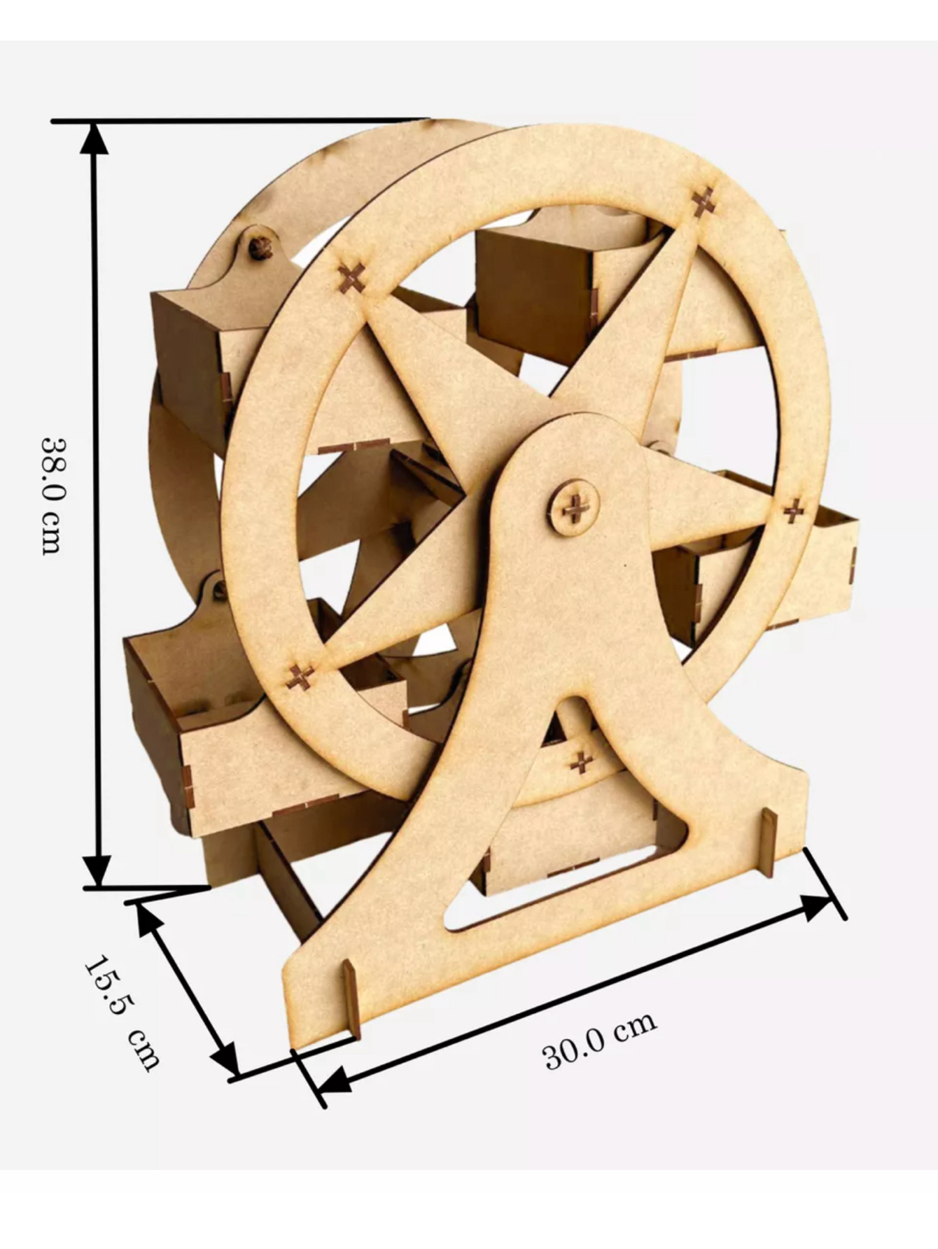Candy Bar 9 Piezas Mesa De Dulces con Rueda Fortuna