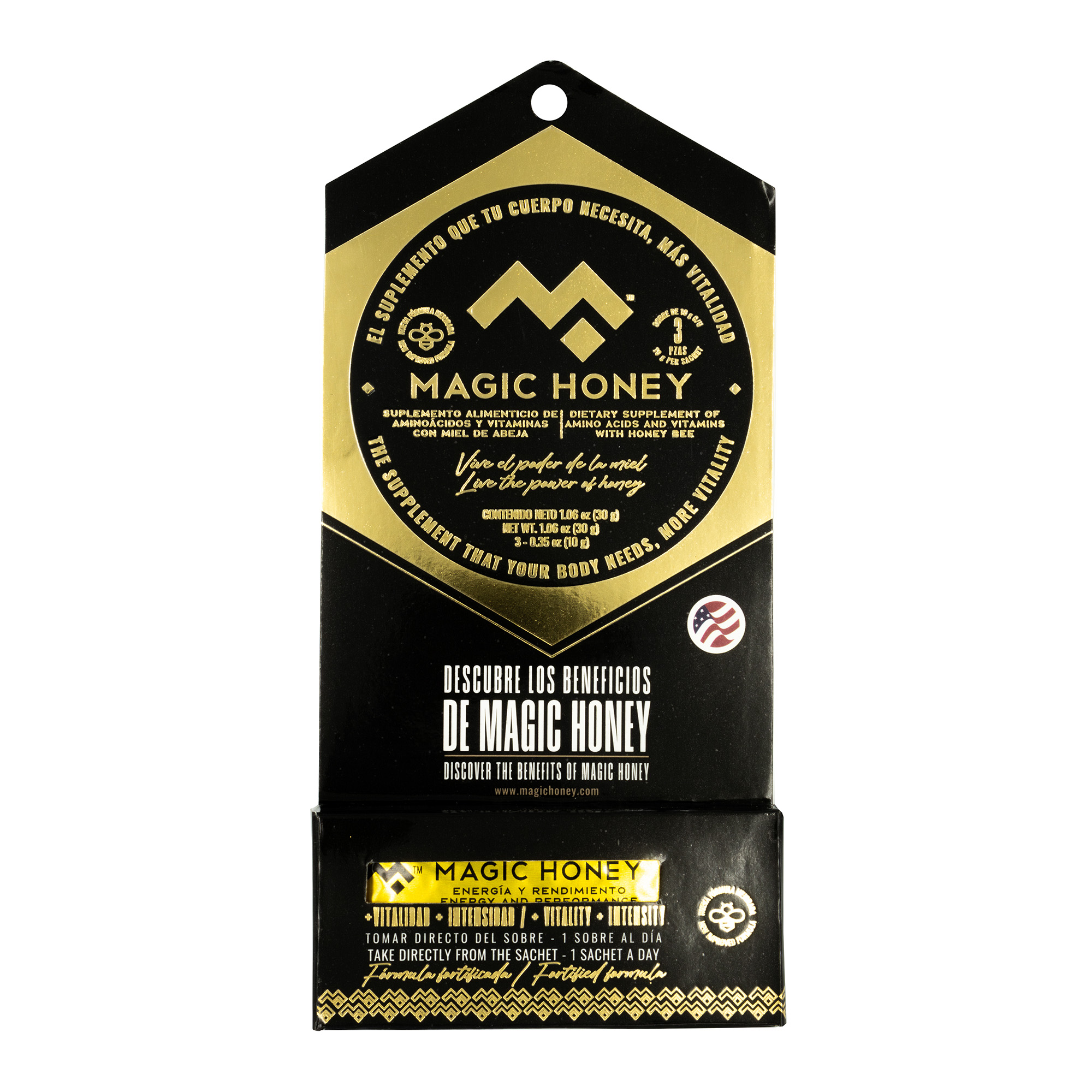 MAGIC HONEY 3 SACHETS HOMBRE 