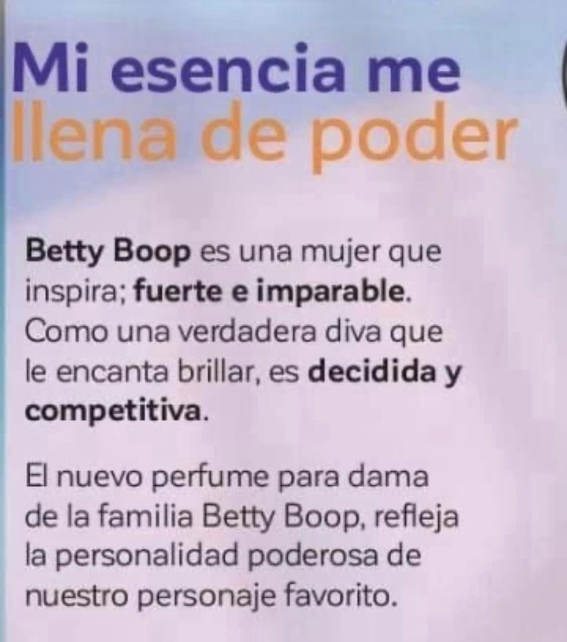 BETTY BOOP PERFUME PARA MUJER DAMA FRAGANCIA PARA DAMA MUJER EAU DE PARFUM EXQUISITO AROMA