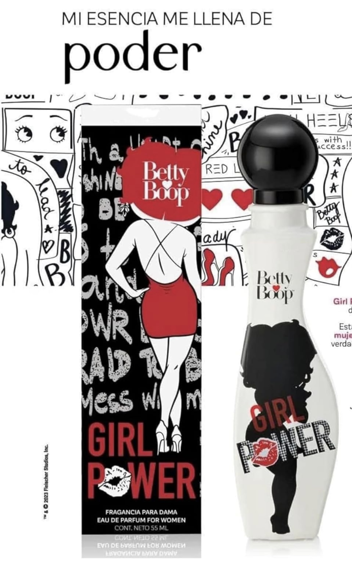 BETTY BOOP PERFUME PARA MUJER DAMA FRAGANCIA PARA DAMA MUJER EAU DE PARFUM EXQUISITO AROMA