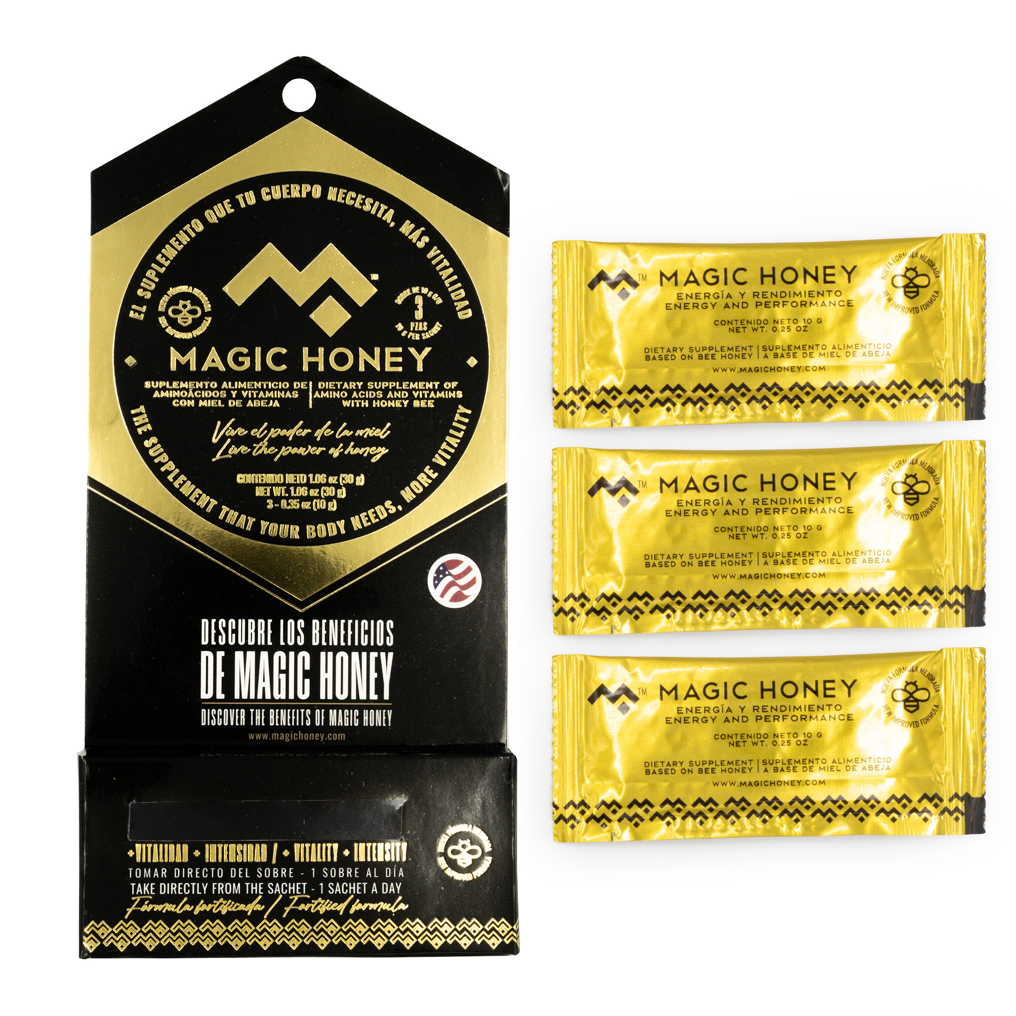 MAGIC HONEY 3 SACHETS HOMBRE 