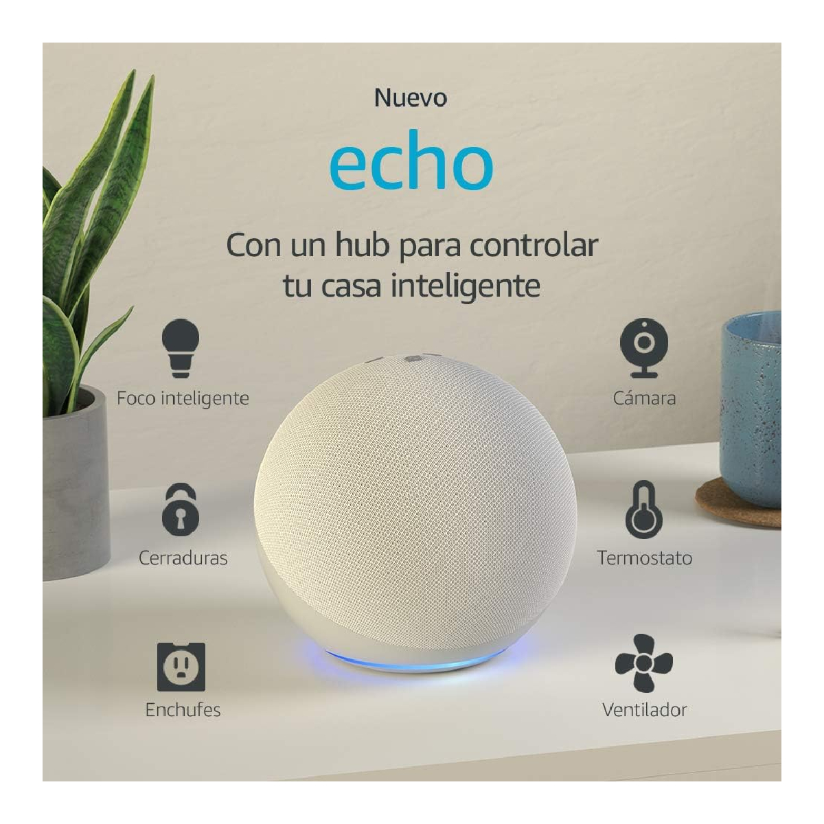 Bocina Alexa Echo Dot 5a Generación 2022 - Blanca