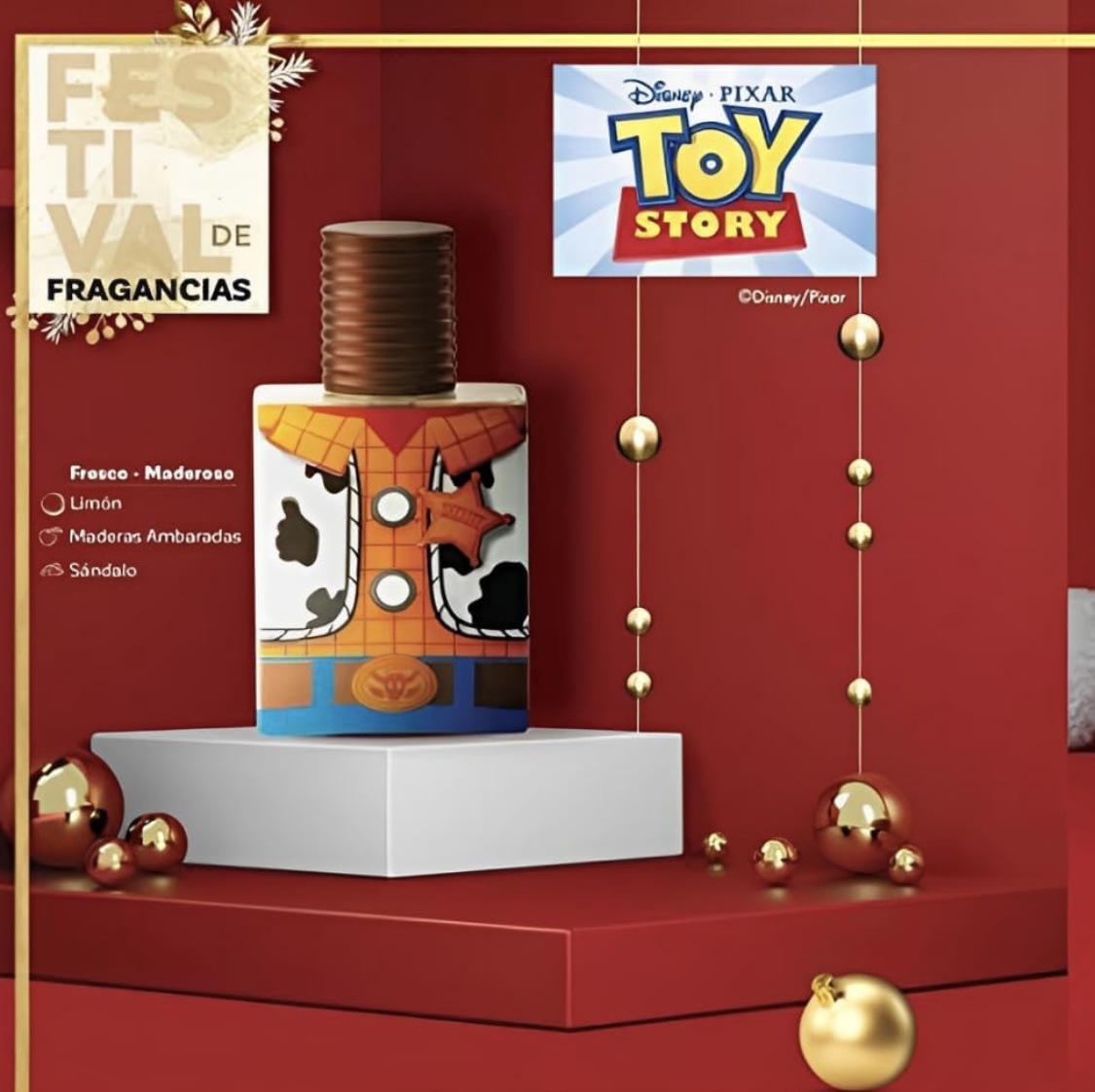 FRAGANCIA INFANTIL BUZZ LIGHTYEAR/TOY STORY WOODY SET DE 2 FRAGANCIAS/PERFUMES PARA NIÑOS