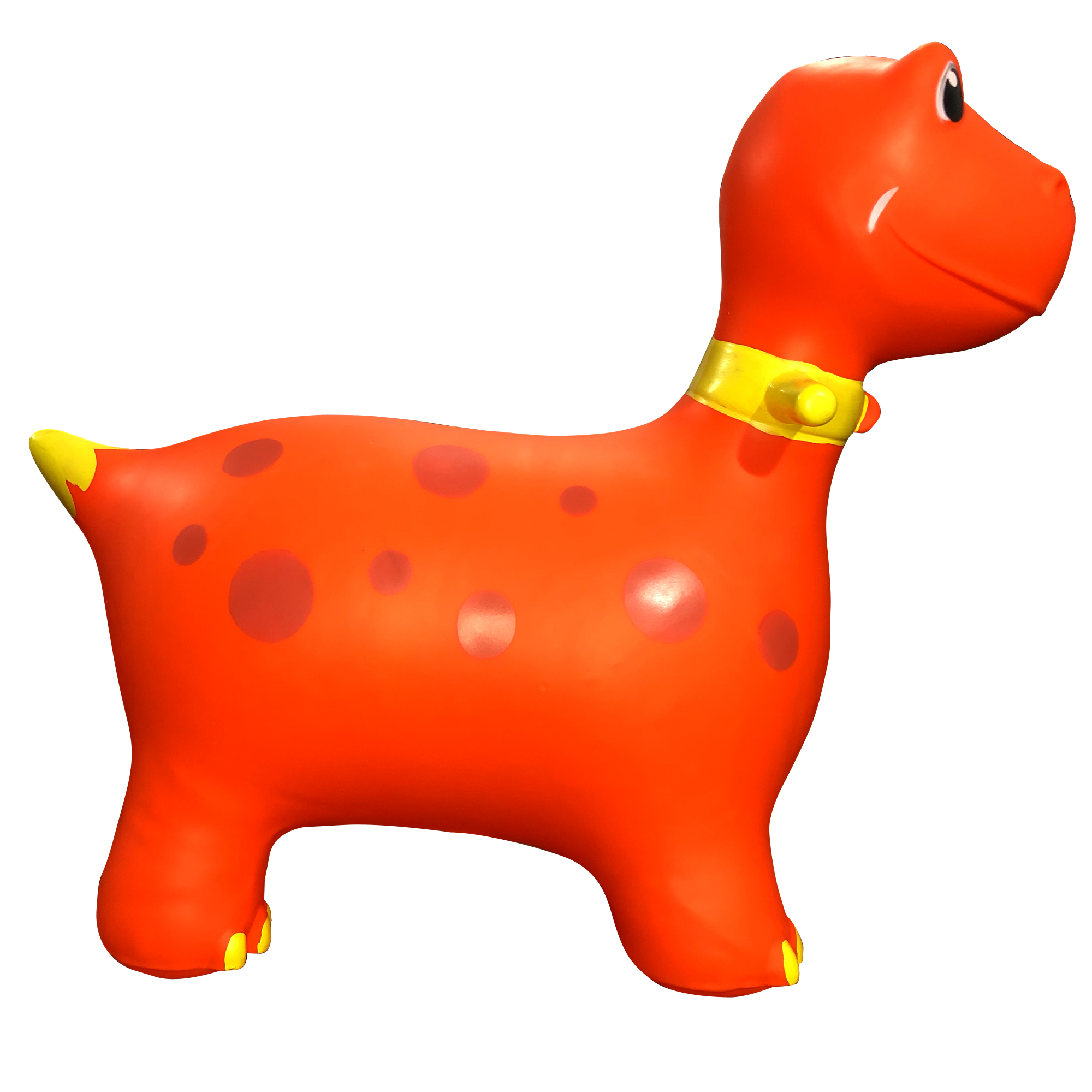 Montable Inflable Brincolin Ecobaby Original Dinosaurio Naranja