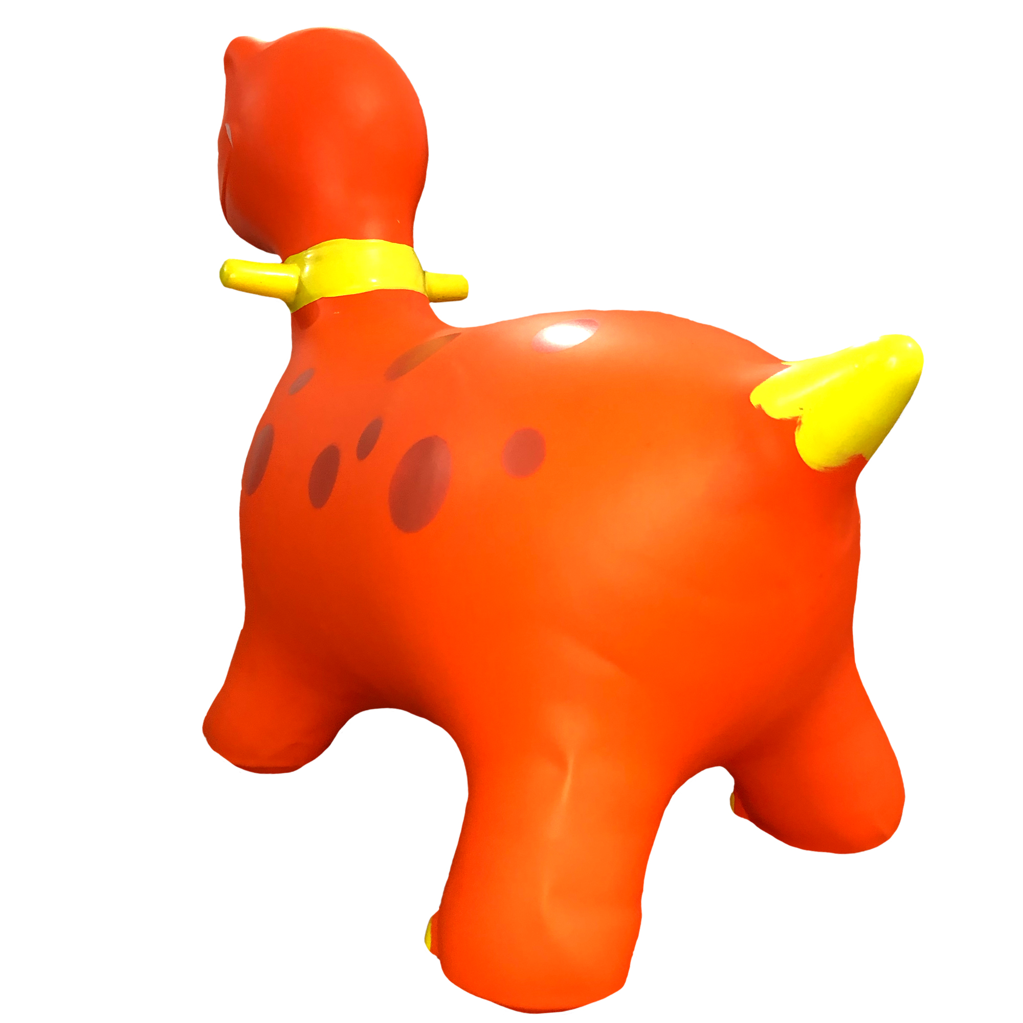 Montable Inflable Brincolin Ecobaby Original Dinosaurio Naranja