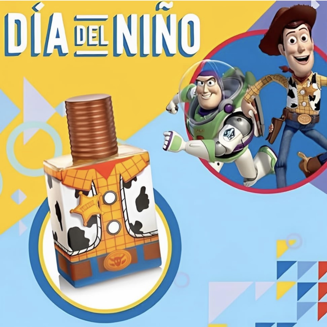 FRAGANCIA INFANTIL BUZZ LIGHTYEAR/TOY STORY WOODY SET DE 2 FRAGANCIAS/PERFUMES PARA NIÑOS