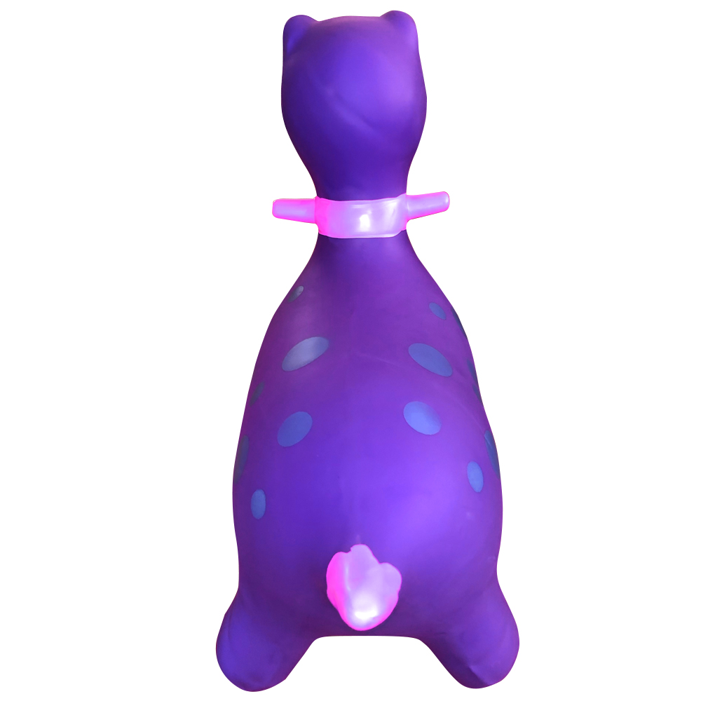 Montable Inflable Brincolin Ecobaby Original Dinosaurio Violeta.