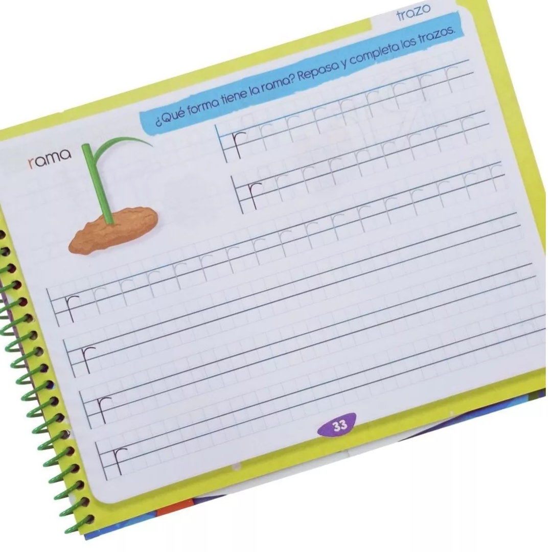 Caligrafía 1 Aprendiendo A Escribir Letra Script - García