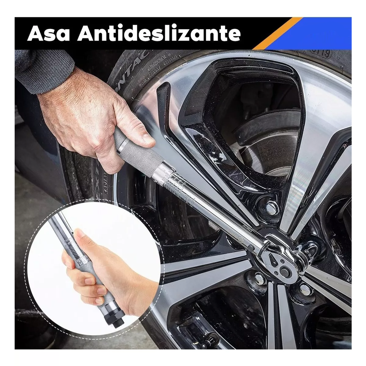 Torquímetro 1/2'' Llave Dinamométrica Ajustable 28-210 N.m