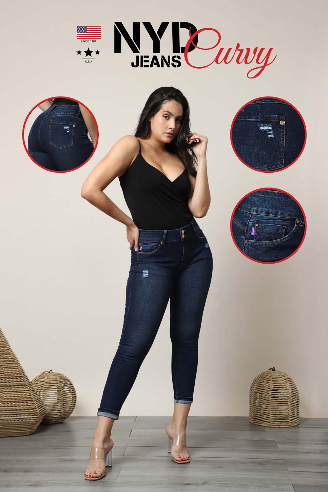 NYD Mujer Jeans 010040