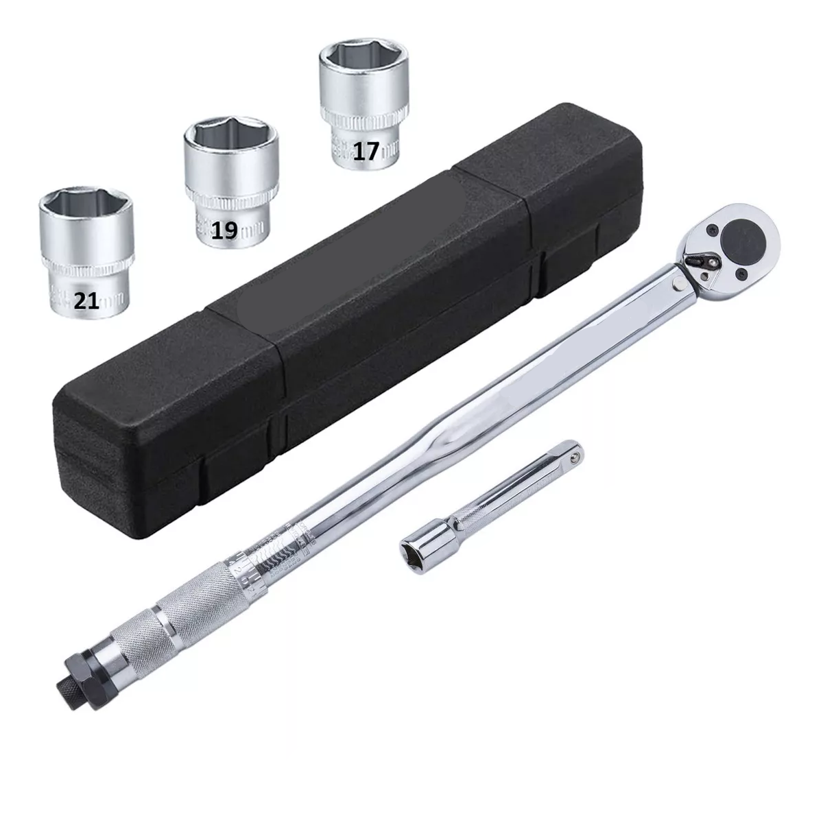 Torquímetro 1/2'' Llave Dinamométrica Ajustable 28-210 N.m