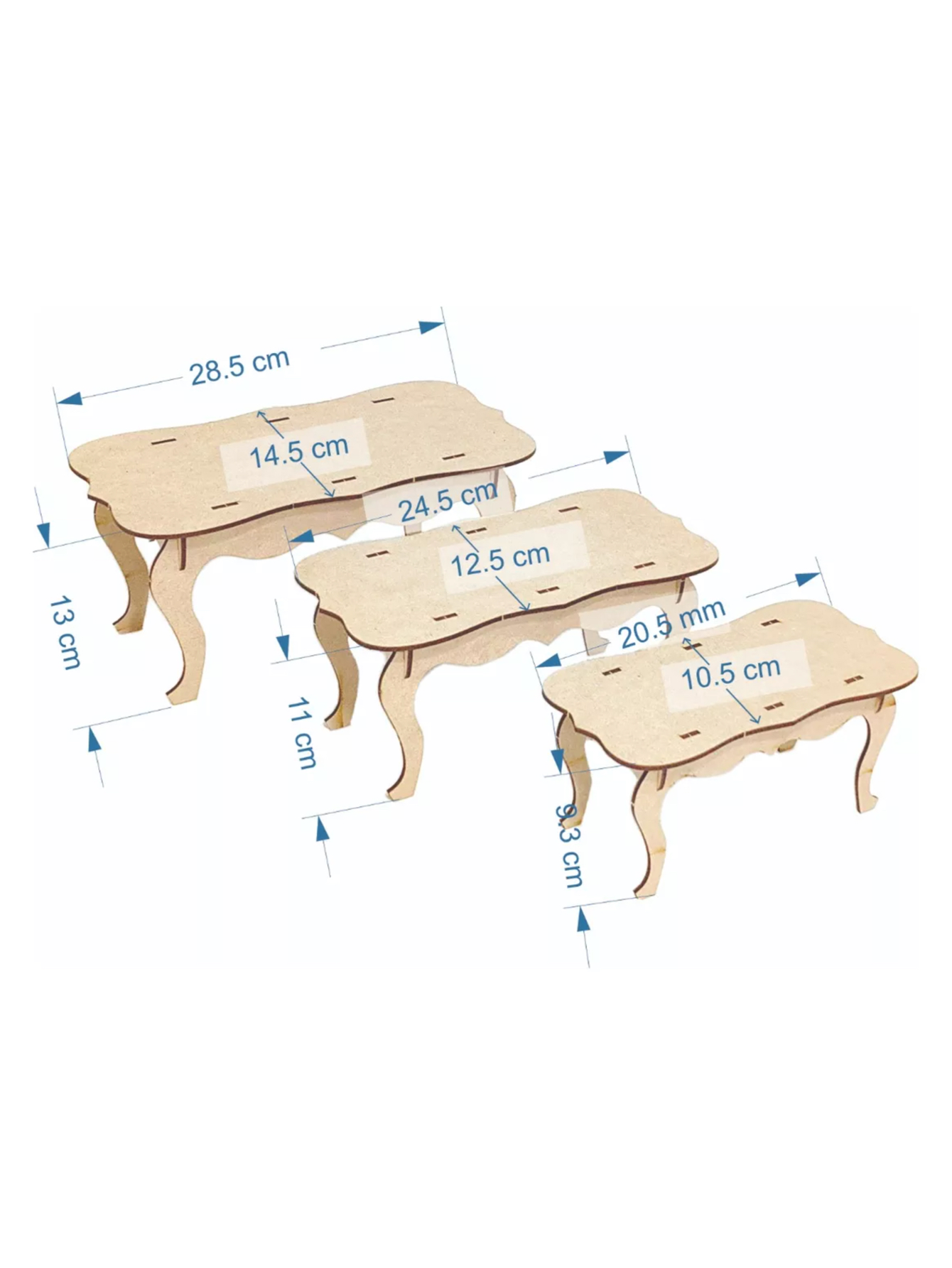 Candy Bar 11 piezas Mesa de Dulces