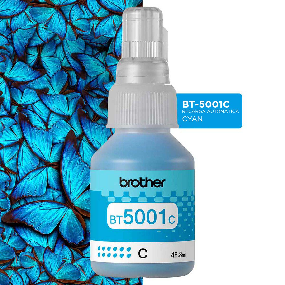 Kit De 4 Tintas Originales Brother btd60k/bt5001m/bt5001y/bt5001c