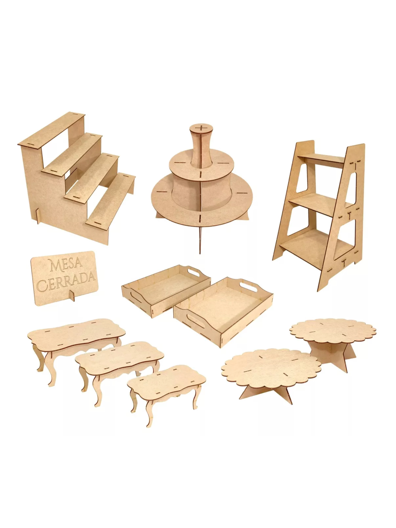 Candy Bar 11 piezas Mesa de Dulces