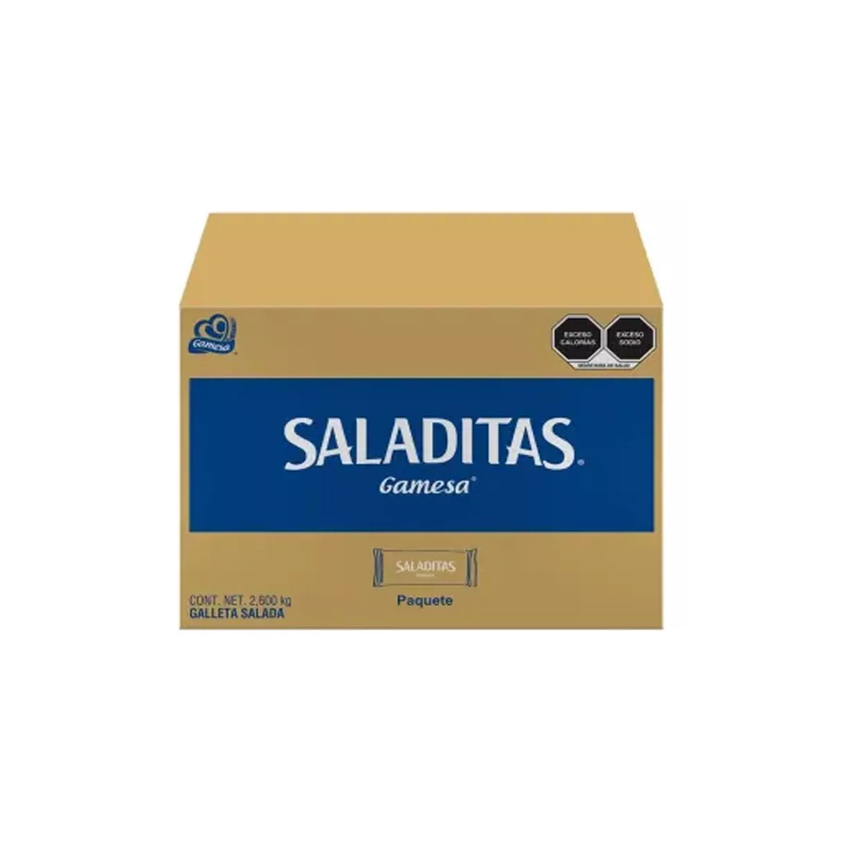 Saladitas Gamesa con 200 Piezas de 13 gramos c/u