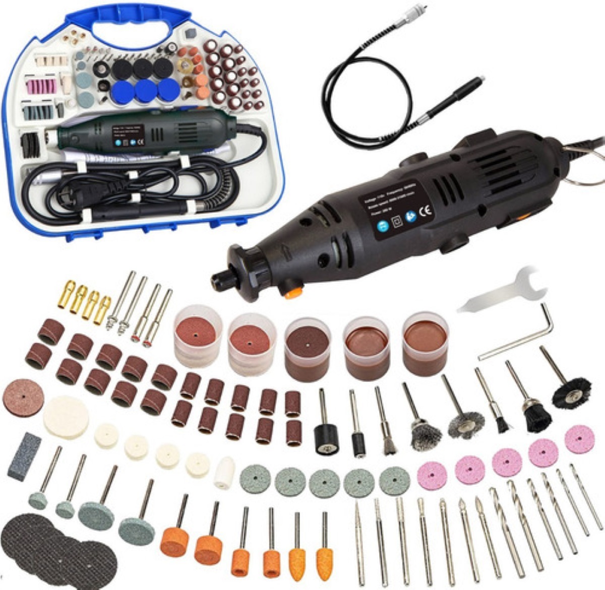 Mini Taladro Mototool Con 211 Accesorio Para Dremmel Esmeril