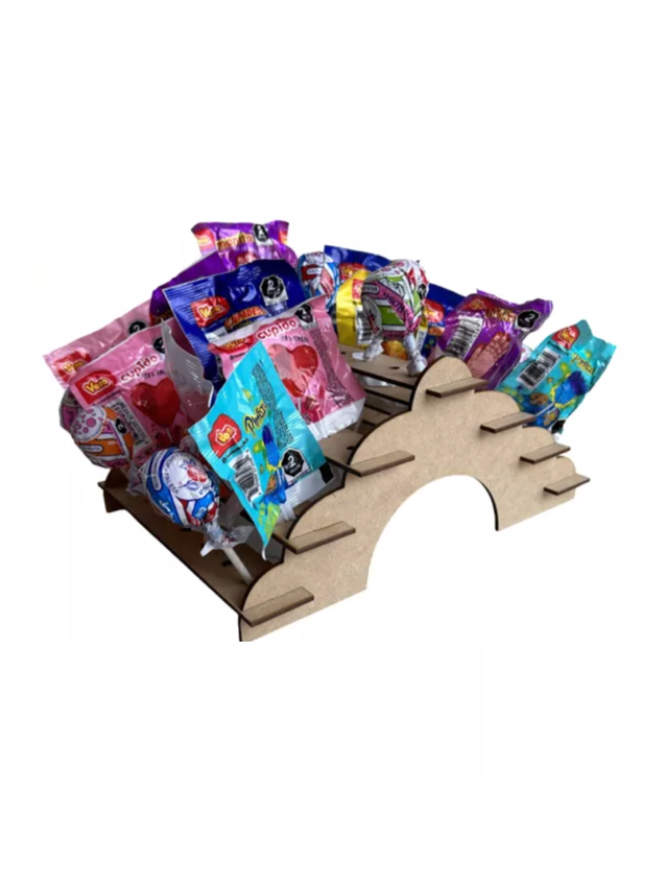 Candy Bar Exhibidor De Dulces - Paletero 7 Niveles