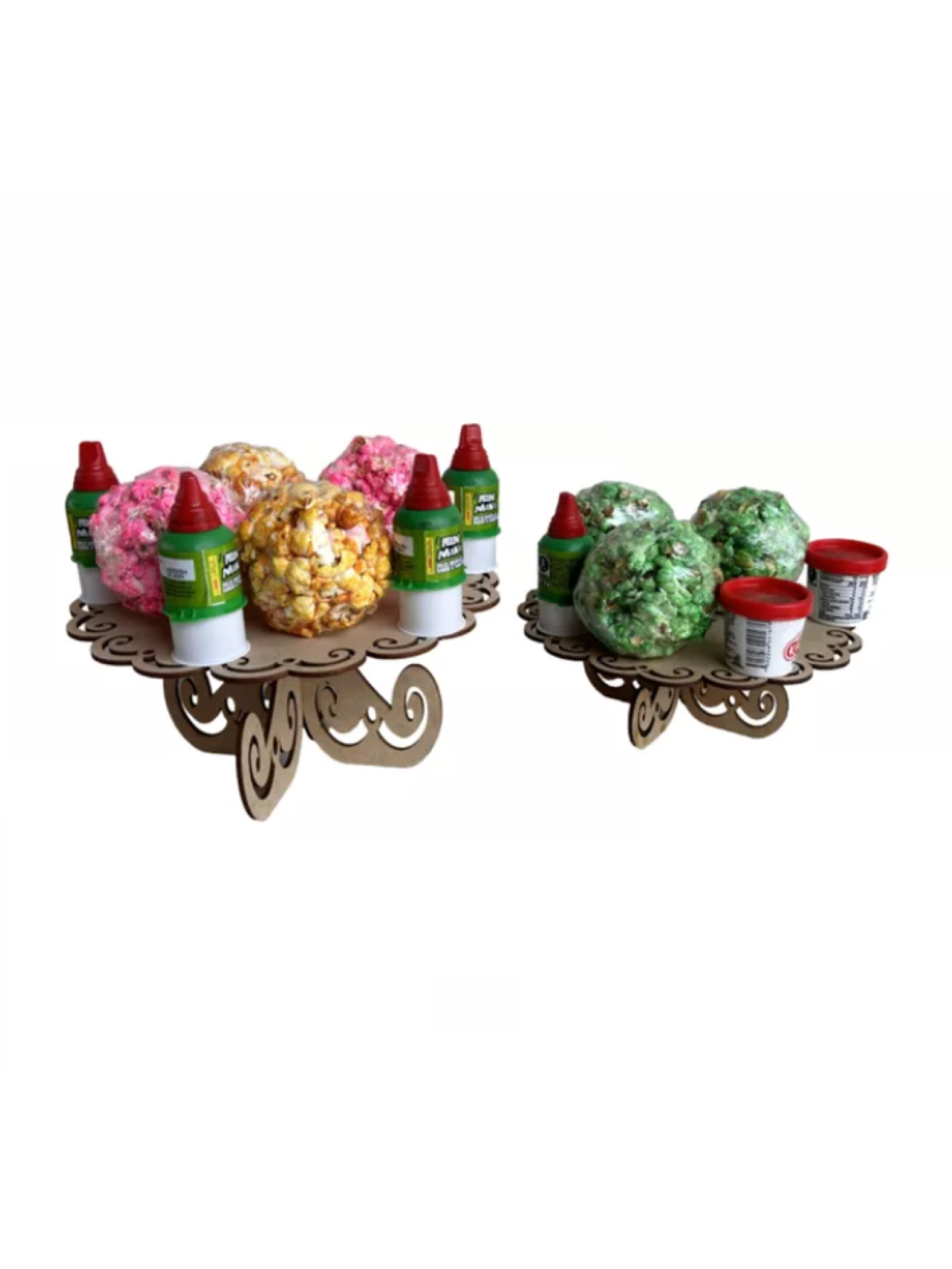 Candy Bar Exhibidor De Dulces - 2 Bases