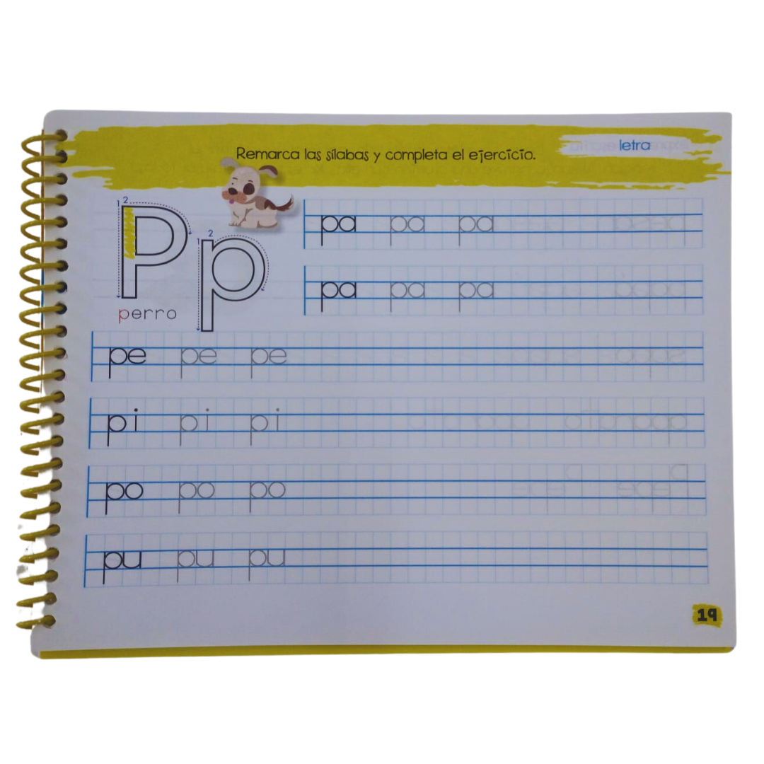 Caligrafía 2 Sílabas Y Palabras, Con Letra Script Editorial García