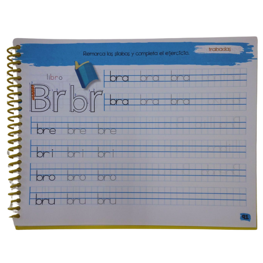 Caligrafía 2 Sílabas Y Palabras, Con Letra Script Editorial García