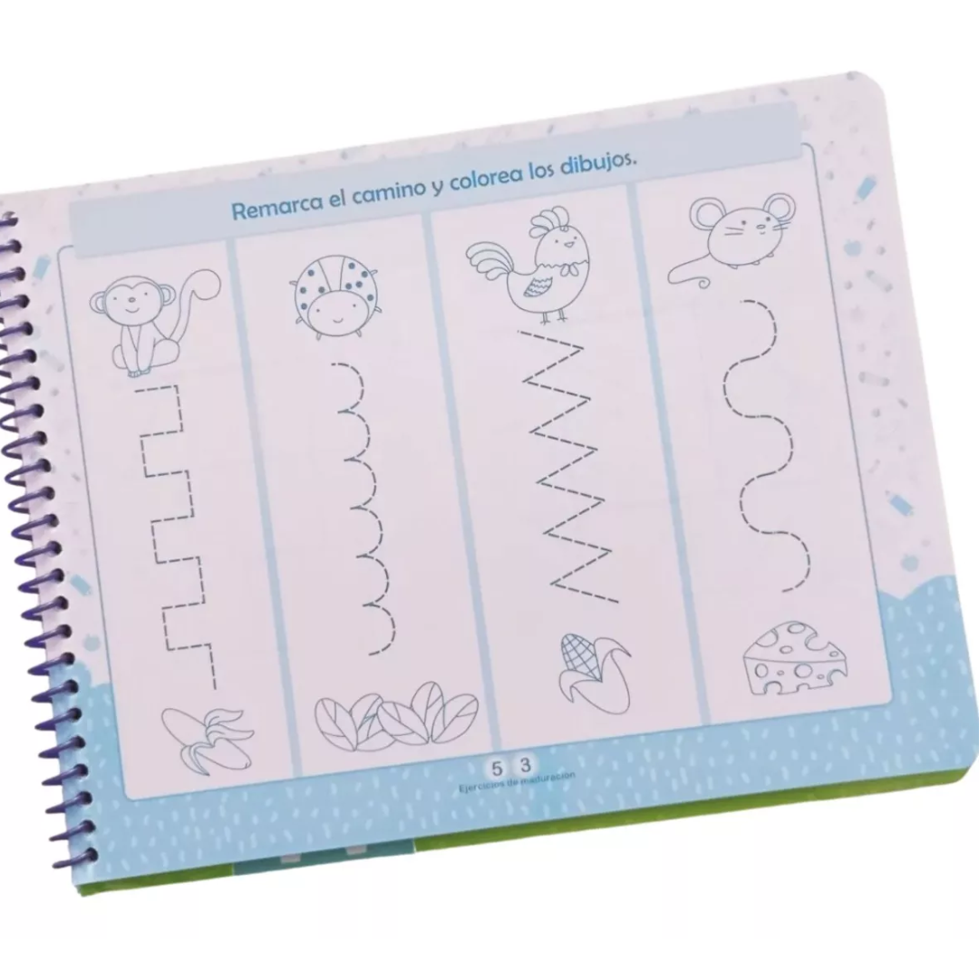 Ejercicios De Maduración - Luna De Papel Preescolar