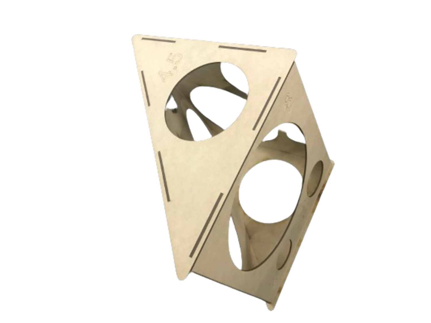 Calibrador de globos en forma triangular 3 mm 12 medidas.